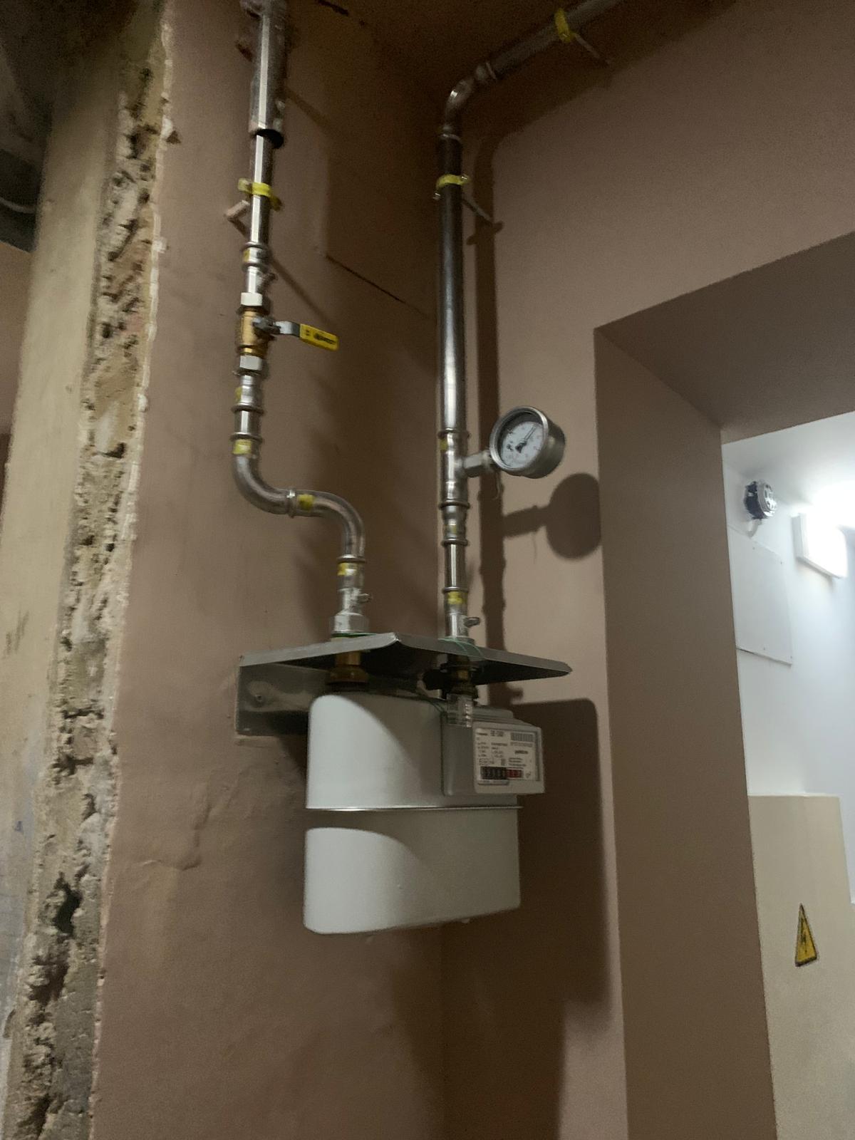 Instalación de gas en vivienda
