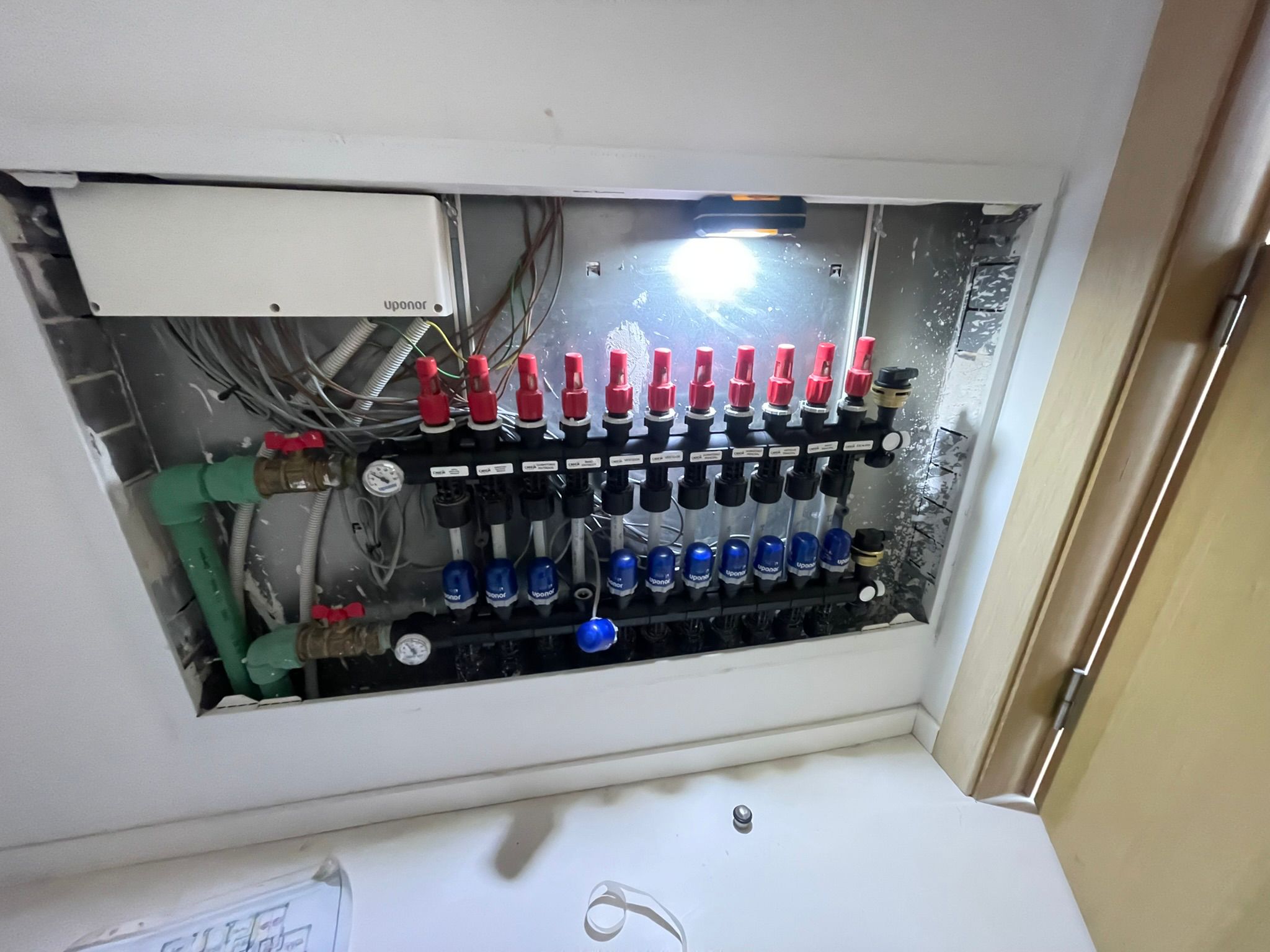 Instalación de suelo radiante